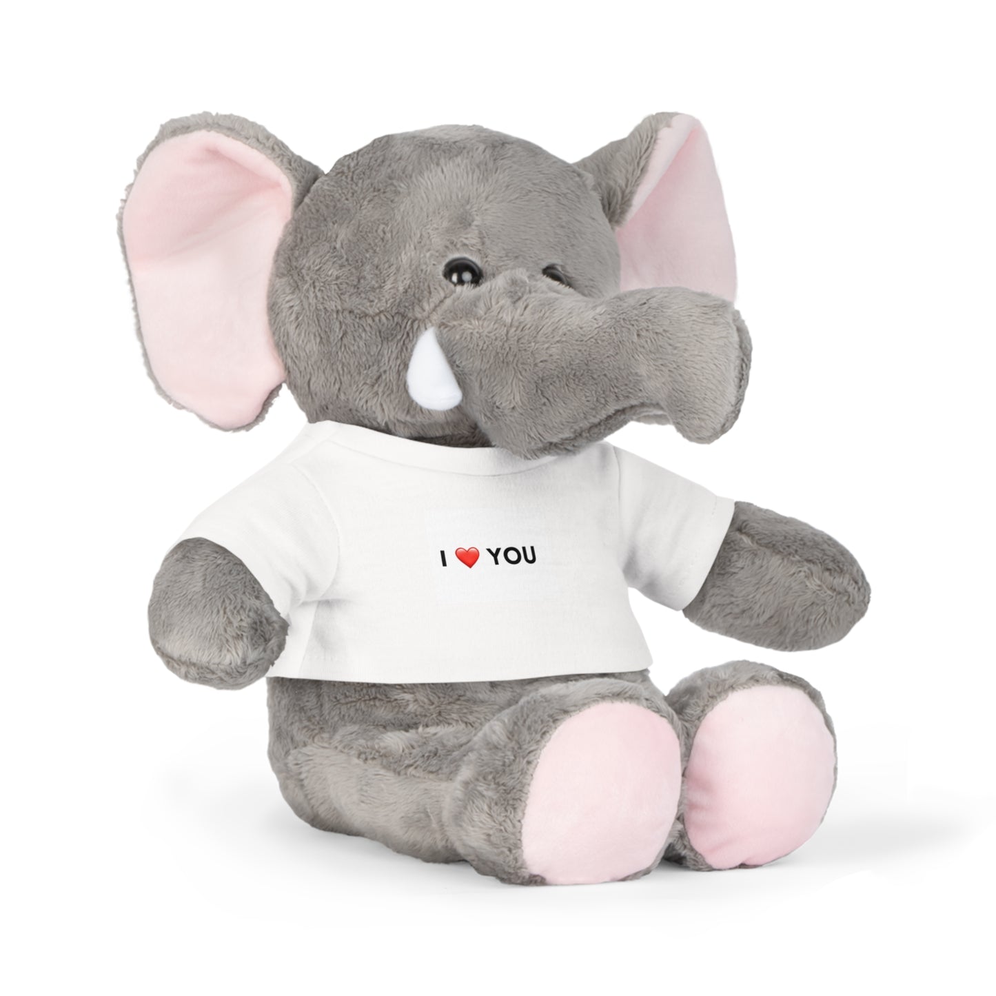 Cuddly Bear Plush Toy with 'I ❤️ You' T-Shirt | Perfect Gift for Loved Ones