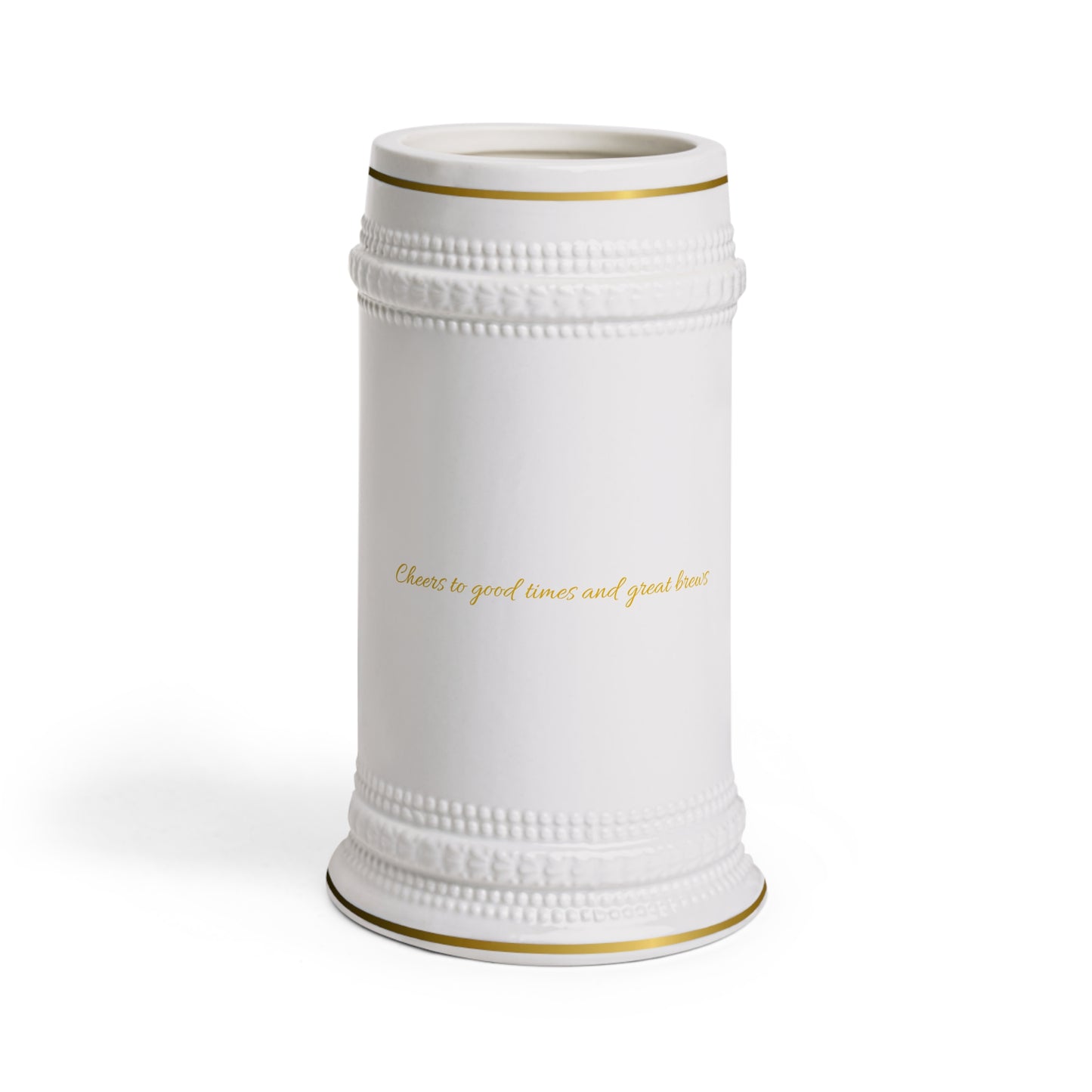 Elegant Beer Stein Mug – Cheers to Good Times
