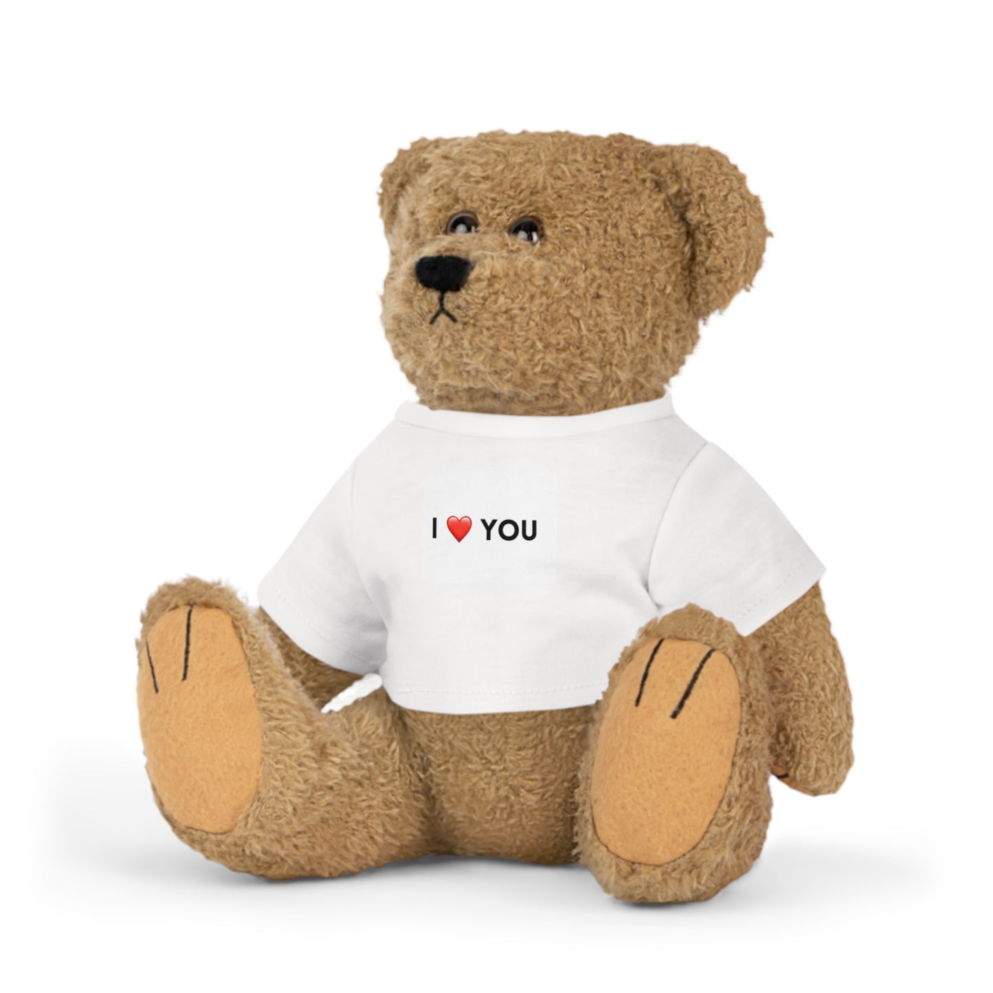 Cuddly Bear Plush Toy with 'I ❤️ You' T-Shirt | Perfect Gift for Loved Ones