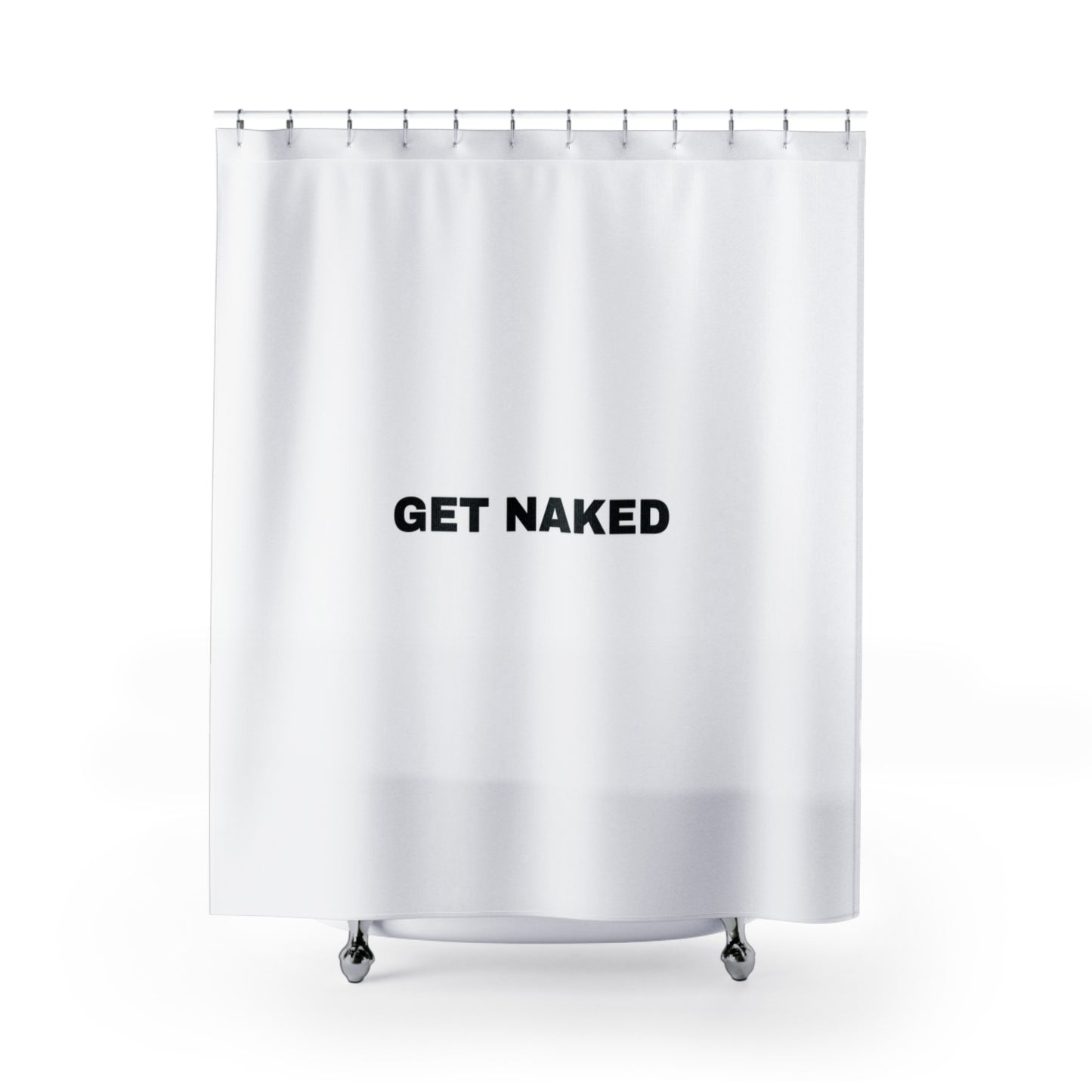 Elegant Pink Floral Shower Curtain - Modern Bathroom Decor