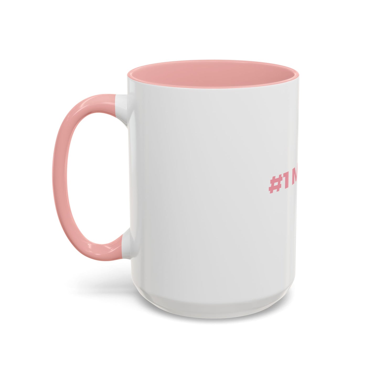 #1 Mom Accent Coffee Mug - Perfect Gift for Mother's Day or Everyday Use