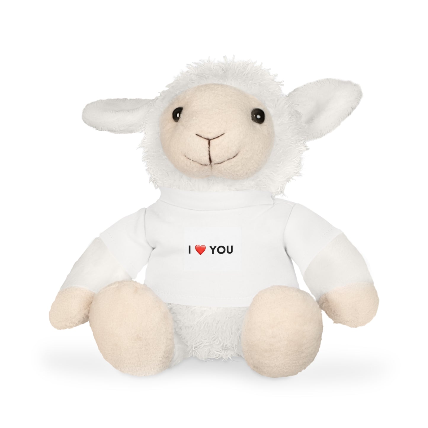 Cuddly Bear Plush Toy with 'I ❤️ You' T-Shirt | Perfect Gift for Loved Ones