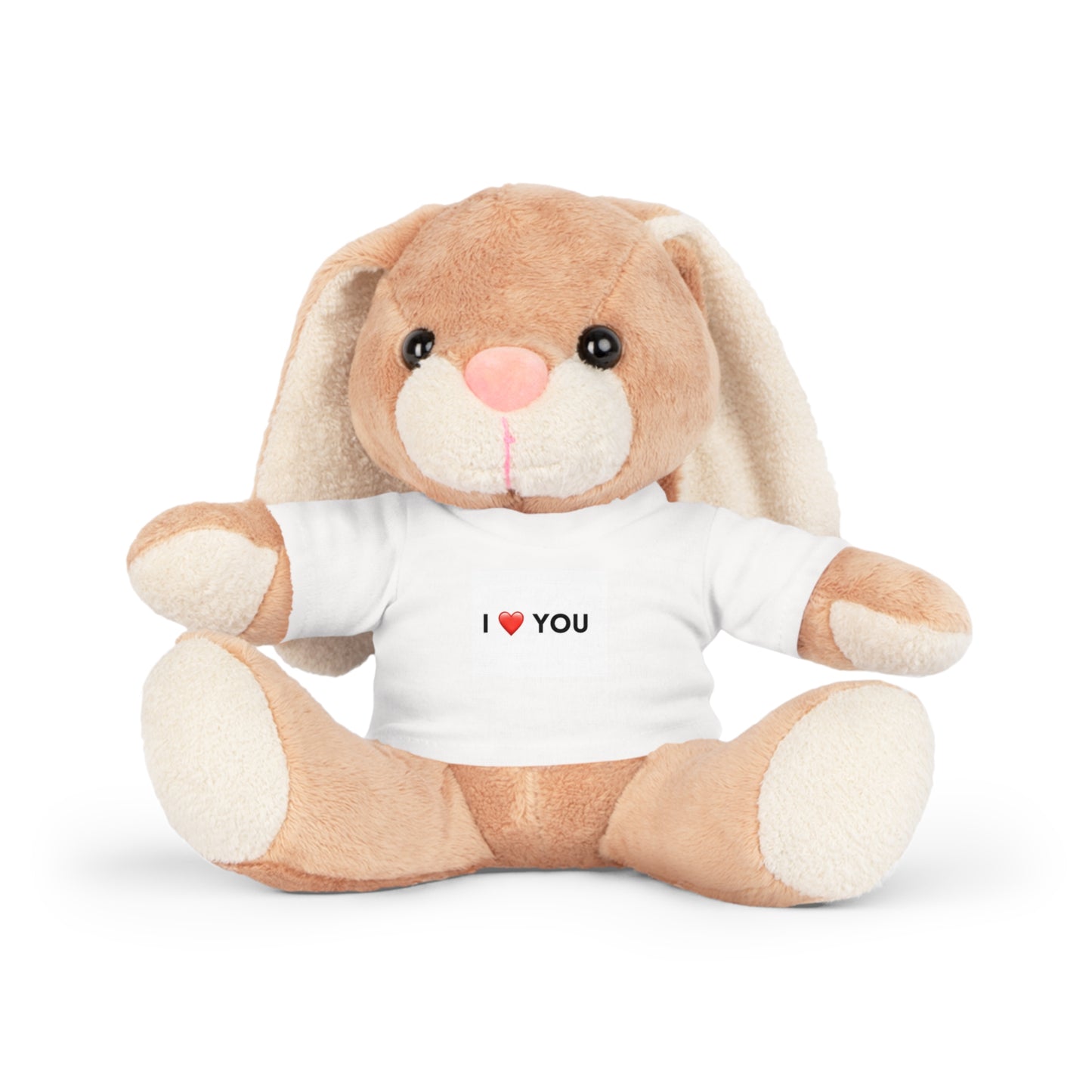 Cuddly Bear Plush Toy with 'I ❤️ You' T-Shirt | Perfect Gift for Loved Ones